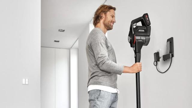 Прахосмукачка Bosch BCS82BL24, Series 8, Cordless Handstick Vacuum Cleaner, Unlimited Gen2, Black