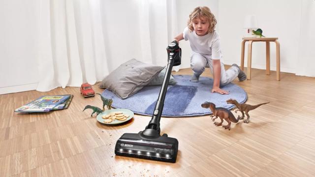 Прахосмукачка Bosch BCS82BL24, Series 8, Cordless Handstick Vacuum Cleaner, Unlimited Gen2, Black