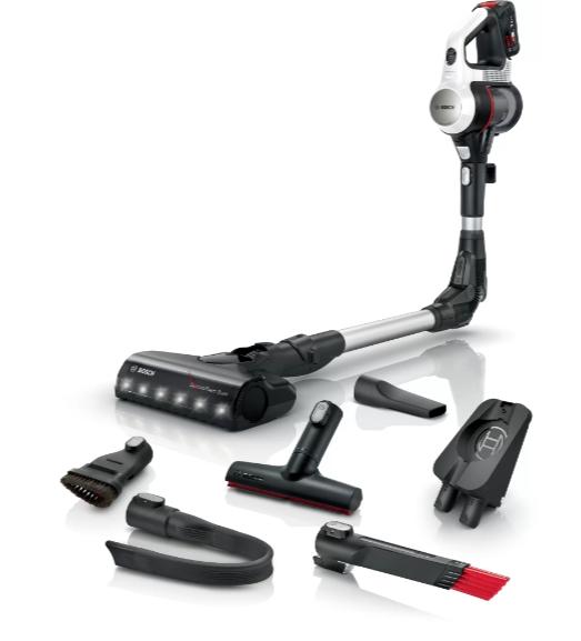 Прахосмукачка Bosch BCS711XXL, Cordless Handstick Vacuum Cleaner, Unlimited 7, White