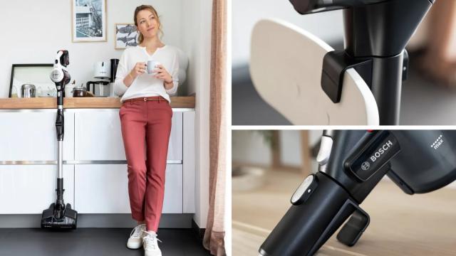 Прахосмукачка Bosch BCS711XXL, Cordless Handstick Vacuum Cleaner, Unlimited 7, White