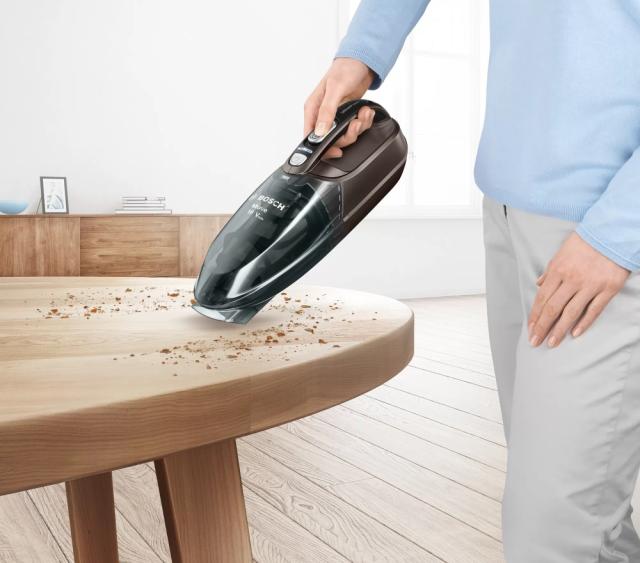 Прахосмукачка Bosch BHN16L Rechargeable Vacuum Cleaner, Move Lithium 16Vmax, Cyclonic Airflow System, Gray
