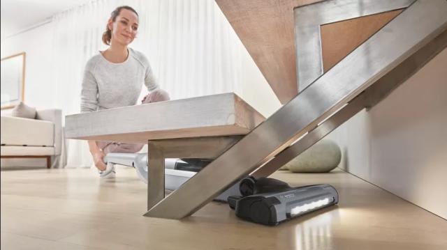 Прахосмукачка Bosch BCH3K2301, Cordless Handstick Vacuum cleaner 2 in 1 Flexxo Gen2 23Vmax, Serie 4, built-in accessories, Silver