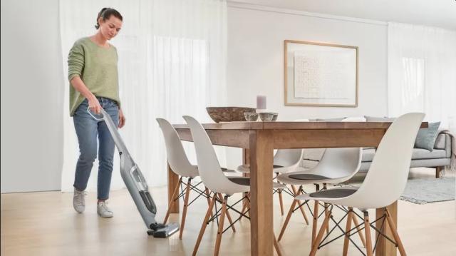 Прахосмукачка Bosch BCH3K2301, Cordless Handstick Vacuum cleaner 2 in 1 Flexxo Gen2 23Vmax, Serie 4, built-in accessories, Silver