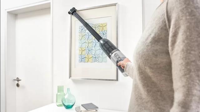 Прахосмукачка Bosch BCH3K2301, Cordless Handstick Vacuum cleaner 2 in 1 Flexxo Gen2 23Vmax, Serie 4, built-in accessories, Silver