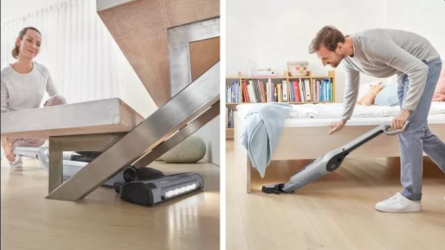 Прахосмукачка Bosch BCH3K2301, Cordless Handstick Vacuum cleaner 2 in 1 Flexxo Gen2 23Vmax, Serie 4, built-in accessories, Silver