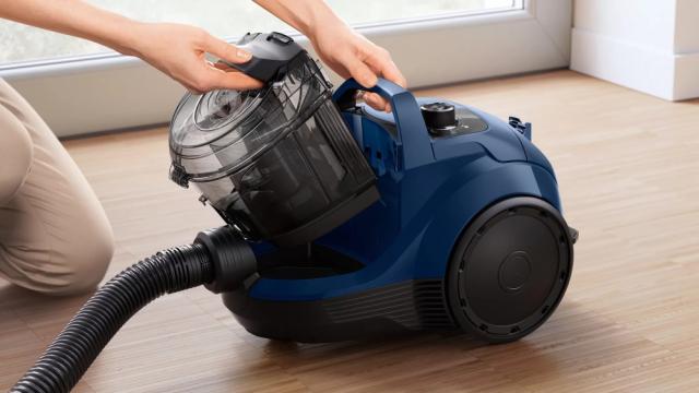 Прахосмукачка Bosch BGS21X320, Bagless vacuum cleaner, Serie 4, Blue
