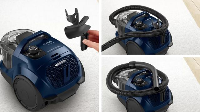 Прахосмукачка Bosch BGS21X320, Bagless vacuum cleaner, Serie 4, Blue