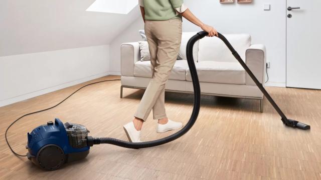 Прахосмукачка Bosch BGS21X320, Bagless vacuum cleaner, Serie 4, Blue