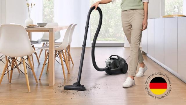 Прахосмукачка Bosch BGC21X300, SER4 Bagless vacuum cleaner, 550 W, 2.0 L, 76 dB(A), Black