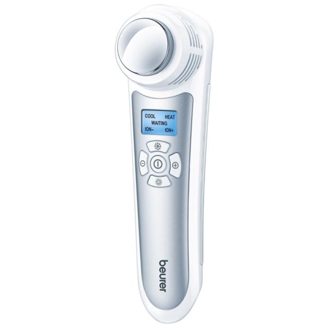 Уред за лице Beurer FC 90 Pureo Ionic Skin Care (Anti Aging); LCD display; heat and cold function; incl. cleansing milk and hydro lift cream