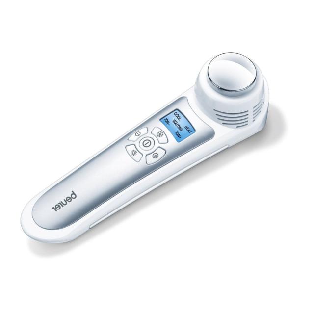 Уред за лице Beurer FC 90 Pureo Ionic Skin Care (Anti Aging); LCD display; heat and cold function; incl. cleansing milk and hydro lift cream