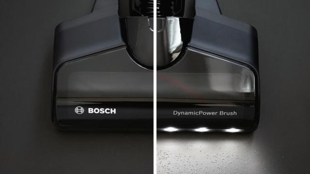 Прахосмукачка Bosch BCS712XXL, Cordless Handstick Vacuum Cleaner, Unlimited 7, TurboSpin motor, 3 Ah, 18.0V, 82 dB(A), AllFloor DynamicPower Brush with LED, Black