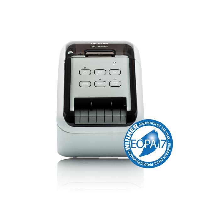Етикетен принтер Brother QL-810Wc, 600dpi, Wi-Fi, USB, ширина на етикета 62mm