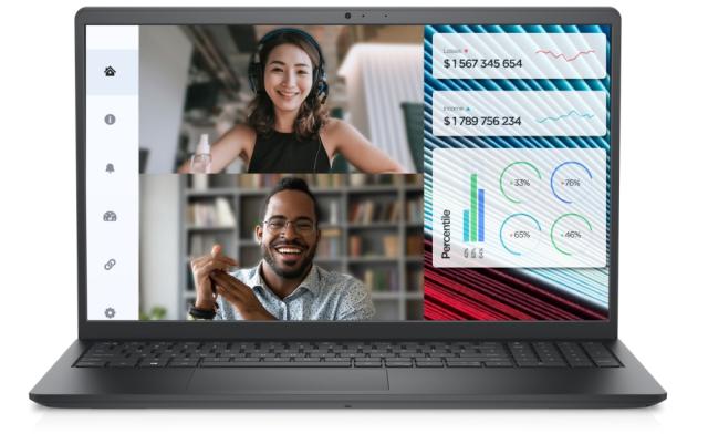 Лаптоп Dell Vostro 3520, Intel Core i7 -1255U (12MB cash up to 4.7 GHz), 15.6" FHD (1920x1080) AG WVA 250nits, 16GB DDR4, 2x 8GB, 512GB SSD PCIe M.2, Intel Iris Xe Graphics, IR Cam and Mic, WiFi 6E, FP, SCR, BG KB, Win 11 Pro, 3Y Pro S