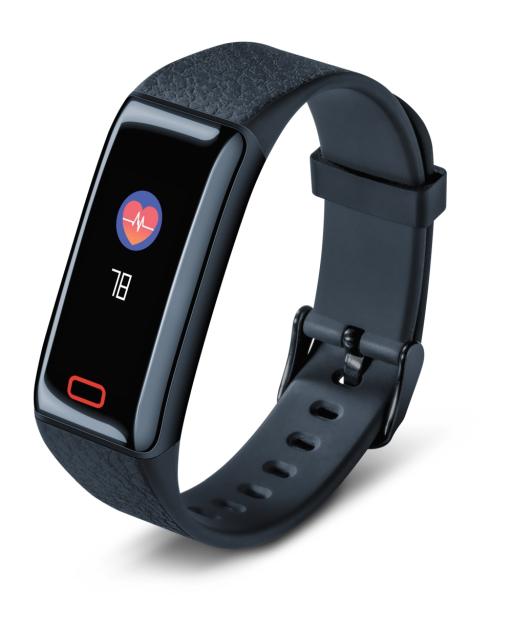 Фитнес гривна Beurer AS 98 Pulse Bluetooth activity sensor, Pulse measurement, Notifications via calls, SMS & messages, Colour touchscreen, Activity and sleep tracking, Memory capacity for 30 days/30 nights, Move reminder, Alarm function: vibration a