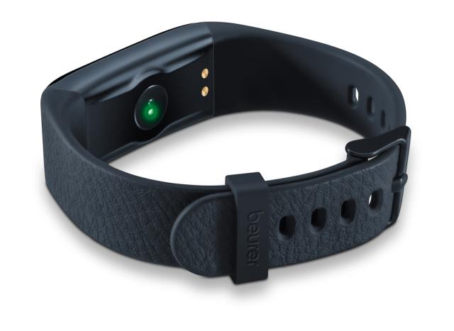 Фитнес гривна Beurer AS 98 Pulse Bluetooth activity sensor, Pulse measurement, Notifications via calls, SMS & messages, Colour touchscreen, Activity and sleep tracking, Memory capacity for 30 days/30 nights, Move reminder, Alarm function: vibration a