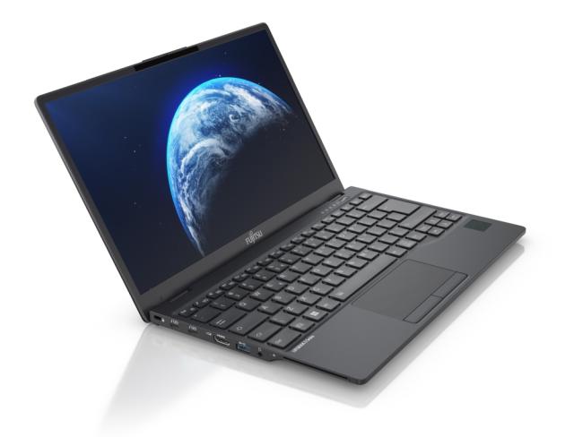 Лаптоп Fujitsu LIFEBOOK U9312 black, Intel Core i7-1265U, 13.3" FHD Touch with IR Cam, 32GB onboard, SSD 1TBPCIe 3.0 NVMe M.2, FPR, 4cell 50Wh, Intel WiFi 6 AX201, BT5, SCR, Intel IRIS graphics, Backlit KBD, Win11 Pro(64)