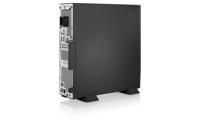Настолен компютър Fujitsu ESPRIMO D6012, Intel Core i5-12400, 1x8GB DDR4, SSD PCIe 512GB M.2 NVMe SED (Gen4), DVD SuperMulti, Country kit (EU+), Power supply Gold 280W, Optical USB mouse black, Win11 Pro