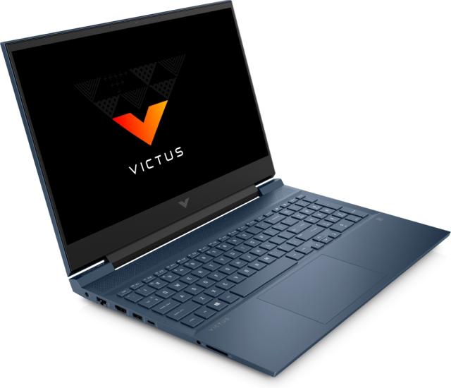 Лаптоп HP Victus 16-d1004nu, (12-ядрен) Alder Lake Intel Core i5-12500H 3.3/4.5 GHz, 16.1" (40.89 cm) Full IPS 144Hz Anti-Glare Display & GF RTX 3060 6GB, (HDMI), 16GB DDR5, 512GB SSD, 1x USB Type-C, Free DOS, 6X8H0EA 