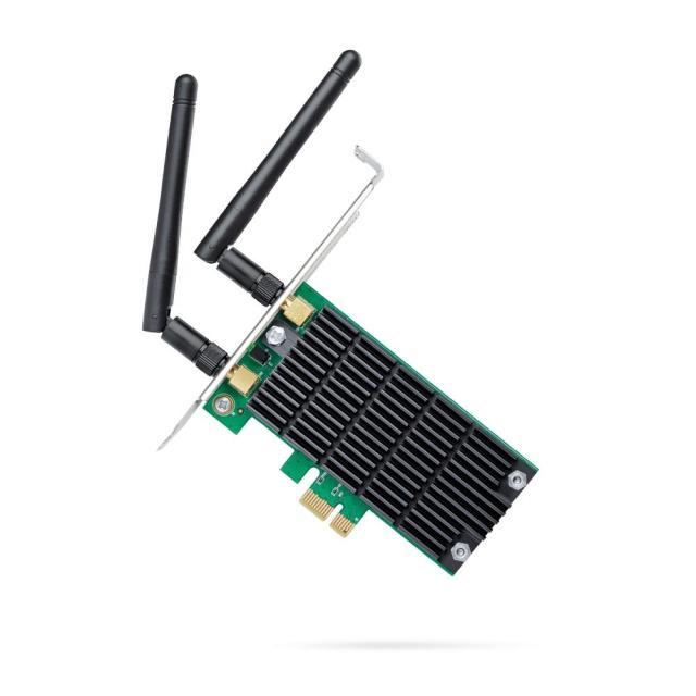 Безжичен PCI Express карта TP-LINK Archer T4E, AC1200 Dual Band, 2.4GHz/5GHz