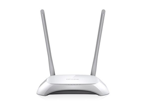 Рутер TP-Link TL-WR840N, Wireless N, 300Mbps, 2.4GHz (300 Mbps), 4x LAN 100, 1x WAN 100, 2x външни антени