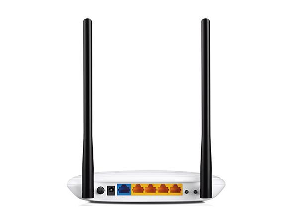 Рутер TP-Link TL-WR841N, Wireless N, 300Mbps, 2.4GHz (300 Mbps), 4 x LAN 100, 1 x WAN 100, 2x външни антени