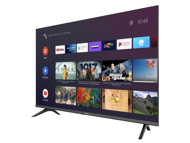 Телевизор Hisense 40" A4HA, Full HD 1920x1080, DLED, HDR, HLG, DTS Virtual X, Smart TV, WiFi 5GHz, WiFi Direct, BT, 2xHDMI, 2xUSB, LAN, CI+, DVB-T2/C/S2, Black