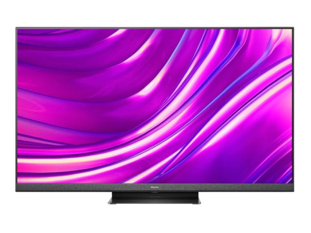 Телевизор Hisense 55" U8HQ, 4K Ultra HD 3840x2160, ULED, FALD, Quantum Dot, 120Hz, IPS, HDR 10+, HLG, Dolby Vision IQ, Dolby Atmos, Smart TV, WiFi 5GHz, WiFi Direct, BT, Anyview Cast, 4xHDMI, 2xUSB, LAN, CI+, DVB-T2/C/S2, Black
