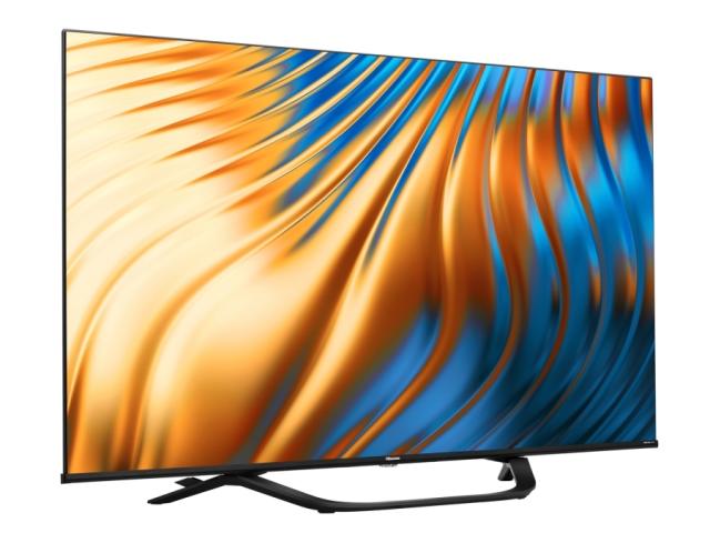Телевизор Hisense 55" A63H, 4K Ultra HD 3840x2160, DLED, HDR 10+, HLG, Dolby Vision, Dolby Vision, DTS Virtual X, Smart TV, WiFi 5GHz, WiFi Direct, BT, Anyview Cast, 3xHDMI, 2xUSB, LAN, CI+, DVB-T2/C/S2, Black