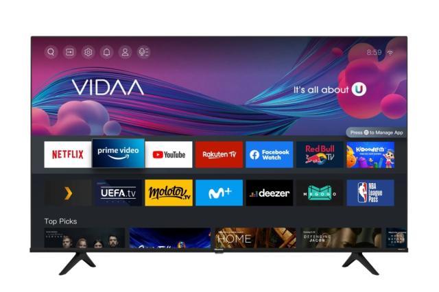 Телевизор Hisense 75" A6BG, 4K Ultra HD 3840x2160, DLED, HDR 10+, HLG, Dolby Vision, Dolby Audio, DTS, Smart TV, WiFi, BT, AnyView Cast, Gaming Mode, 1xHDMI2 eArc, 2xHDMI, 2xUSB, LAN, CI+, DVB-T2/C/S2, Black