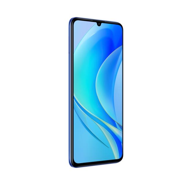 Мобилен телефон Huawei Nova Y70, Crystal Blue, MGA, 6.75", TFT LCD HD+ 1600x720, 4GB+128GB, Camera 48MP+5MP+2MP/8MP, 4G LTE, WiFi 802.11 b/g/n, 2.4GHz, BT 5.1, FPT, 6000 mAh, USB-C Type-C, 3.5 mm earjack, EMUI 12.0
