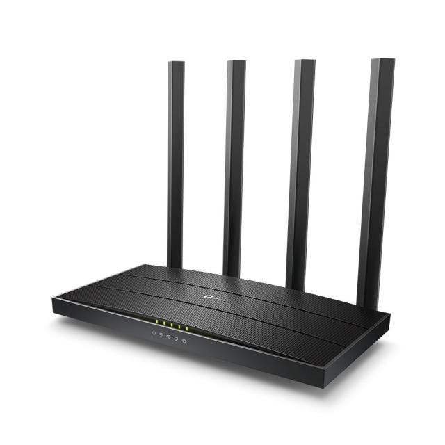 Рутер TP-Link Archer C80 AC1900, 2.4GHz (600 Mbps) / 5GHz (1300 Mbps), Wireless AC, LAN 4 x 1000Mbps, WAN 1 x 1000