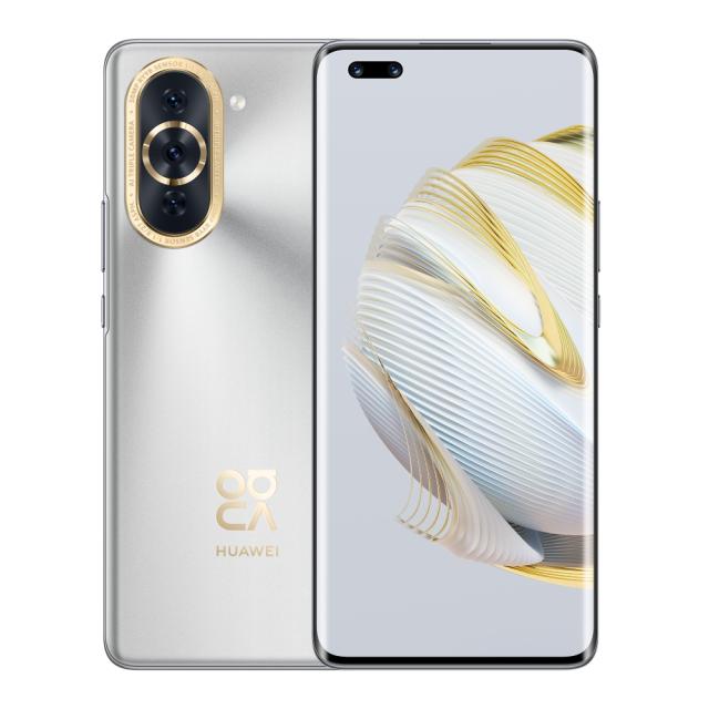 Мобилен телефон Huawei Nova 10 Pro Starry Silver, GLA-LX1 , 6.78", 2652x1200,  Qualcomm Snapdragon 778G, 8GB+256GB, CAM 50+8+2MP/60+8MP Fron Camera, 4500mAh, FPT, BT5.2, USB Type-C 2.0, HMS, EMUI 12