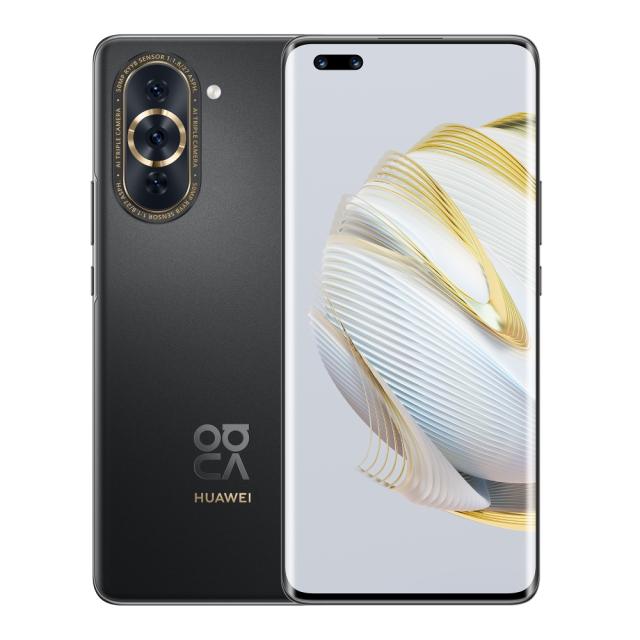 Мобилен телефон Huawei Nova 10 Pro Starry Black, GLA-LX1 , 6.78", 2652x1200,  Qualcomm Snapdragon 778G, 8GB+256GB, CAM 50+8+2MP/60+8MP Fron Camera, 4500mAh, FPT, BT5.2, USB Type-C 2.0, HMS, EMUI 12