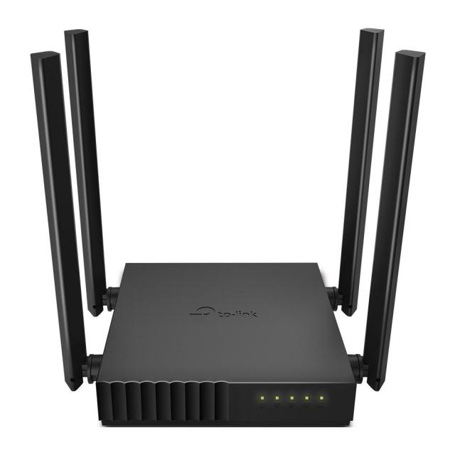 Рутер TP-Link Archer C54 AC1200, 1200Mbps, 2.4GHz (300 Mbps) / 5GHz (867 Mbps), Wireless AC, LAN 4 x 10/100, WAN 1 x 10/100