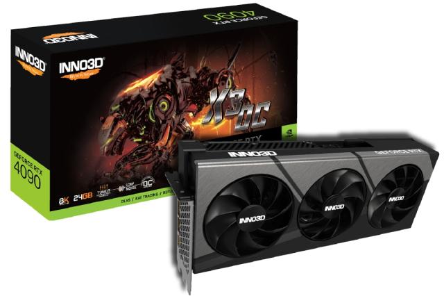 Видео карта Inno3D GeForce RTX 4090 X3 OC