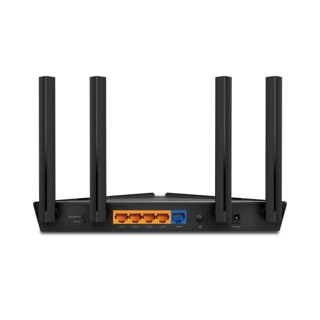 Рутер TP-Link Archer AX23 AX1800, 1800Mbps, 2.4GHz 574Mbps/5GHz 1201Mbps, Wireless AX, LAN 4 x 10/100/1000Mbps, WAN 1x 10/100/1000Mbps 