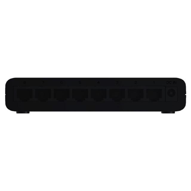 Суич EDIMAX ES-3308P V1, 8 портов, 10/100Mbps