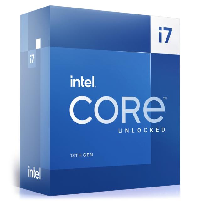 Процесор Intel Core i7-13700F, 16C (2.10 / 5.20GHz, 30MB Cache, 219W, LGA1700) BOX, с охлаждане