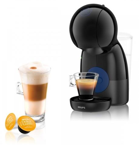 Кафемашина Krups KP1A0810, Dolce Gusto PICCOLO XS, 1340-1600 W, 0.8l, 15 bar, Black