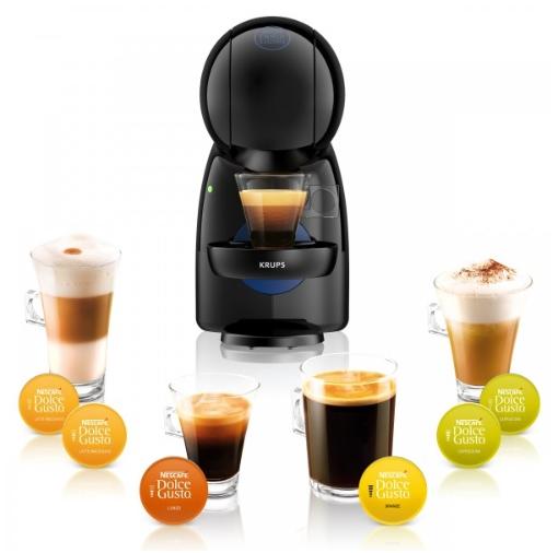 Кафемашина Krups KP1A0810, Dolce Gusto PICCOLO XS, 1340-1600 W, 0.8l, 15 bar, Black