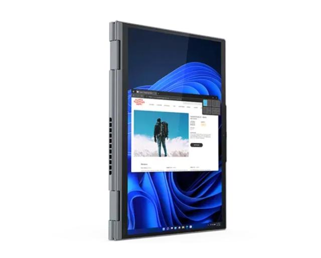 Лаптоп Lenovo ThinkPad X1 Yoga G7 Intel Core i7-1255U ( up to 4.7GHz, 12MB), 16GB LPDDR5 5200MHz, 512GB SSD, 14" WUXGA (1920x1200)AG, IPS, Touch, Intel Iris Xe Graphics, WLAN, BT, IR&FHD 1080p Cam, FPR, Backlit KB, 4 cell, Pen, Win11 Pro, 3Y 