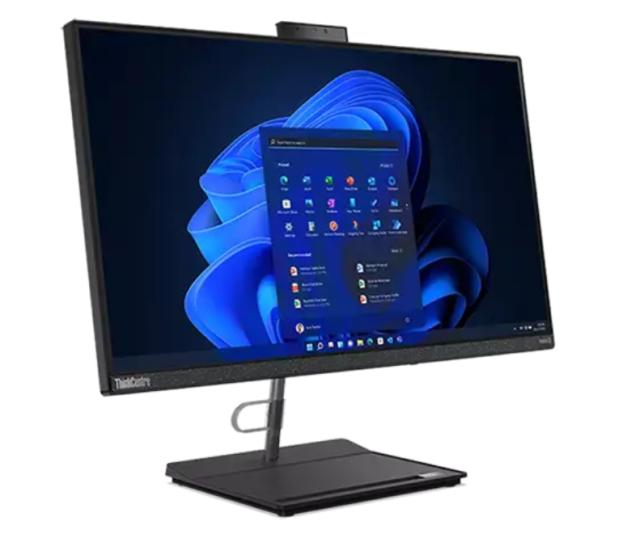 Настолен компютър - всичко в едно Lenovo ThinkCentre Neo 30a 24 AIO, Intel Core i3-1220P (up to 4.4GHz, 12MB), 8GB DDR4 3200MHz, 512GB SSD, 23.8" FHD (1920x1080) IPS AG, Intel Iris Xe Graphics, DVD, WLAN, BT, HD 720p Cam, KB, Mouse, Stand, Win11 Pro,