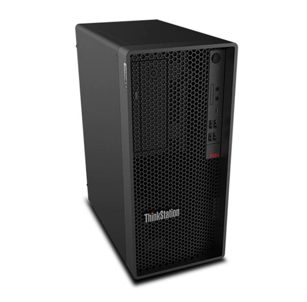 Настолен компютър Lenovo ThinkStation P350 TW, Intel Core i9-11900K (3.5GHz up to 5.3GHz, 16MB), 32GB (2x16GB) DDR4 3200MHz, 512GB SSD, Intel UHD Graphics 750, NVIDIA RTX A2000 6GB, KB, Mouse, SD Card Reader, 750W Power Supply, Win 10 Pro, 3Y Onsite