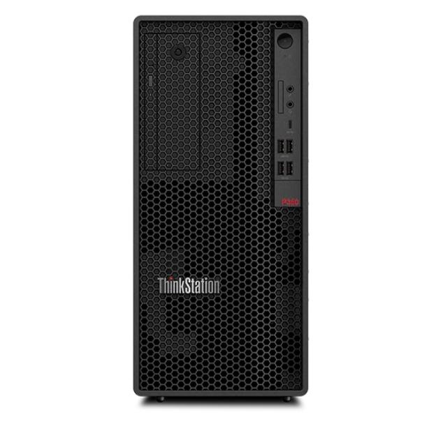 Настолен компютър Lenovo ThinkStation P350 TW, Intel Core i9-11900K (3.5GHz up to 5.3GHz, 16MB), 32GB (2x16GB) DDR4 3200MHz, 512GB SSD, Intel UHD Graphics 750, NVIDIA RTX A2000 6GB, KB, Mouse, SD Card Reader, 750W Power Supply, Win 10 Pro, 3Y Onsite