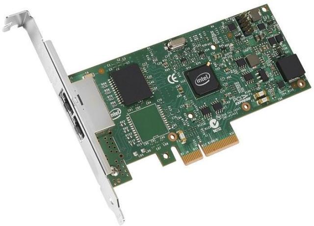 Мрежова карта Intel I350-T2V2, Dual Gigabit 2x RJ45 10/100/1000