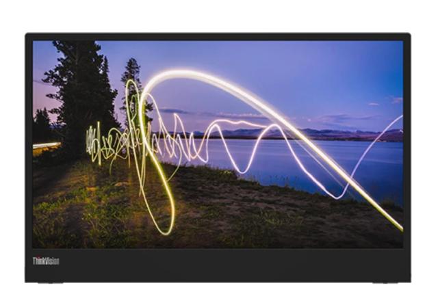 Монитор Lenovo ThinkVision M15 15.6" FHD, IPS, 1920x1080, 6ms, 1000:1, 250 nits, USB Type-C, Tilt, Height Adjust Stand