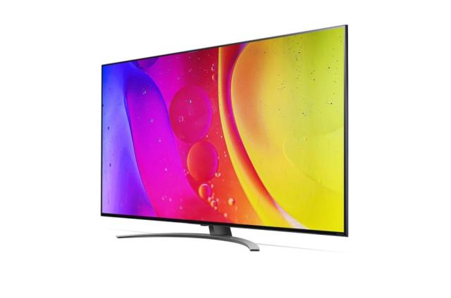 Телевизор LG 55NANO813QA, 55" 4K IPS HDR Smart Nano Cell TV, 3840x2160, DVB-T2/C/S2, a5 Gen5 AI Processor, Active HDR ,HDR 10 PRO, webOS Smart TV, ThinQ AI, WiFi, Clear Voice, Bluetooth, Miracast / AirPlay, Two Pole stand, Black