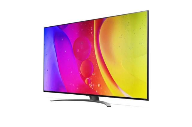 Телевизор LG 65NANO813QA, 65" 4K IPS HDR Smart Nano Cell TV, 3840x2160, DVB-T2/C/S2, a5 Gen5 AI Processor, Active HDR ,HDR 10 PRO, webOS Smart TV, ThinQ AI, WiFi, Clear Voice, Bluetooth, Miracast / AirPlay, Two Pole stand, Black