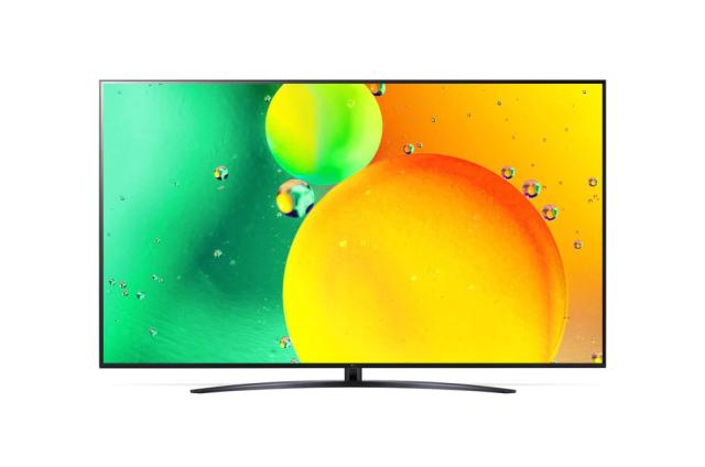 Телевизор LG 86NANO763QA, 86" 4K IPS HDR Smart Nano Cell TV, 3840x2160, Pure Colors, DVB-T2/C/S2, Active HDR ,HDR 10 PRO, webOS Smart TV, ThinQ AI, NVIDIA GeForce, HGiG, WiFi, Clear Voice Pro, Bluetooth 5.0, Miracast / AirPlay2, One Pole stand, Black